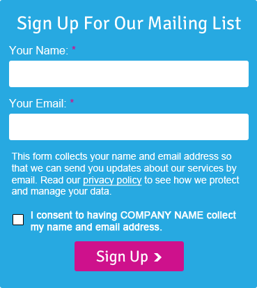Email Signup