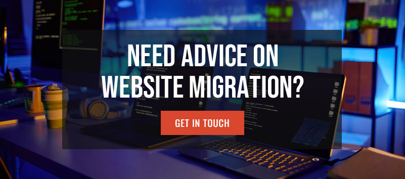 website migration cta